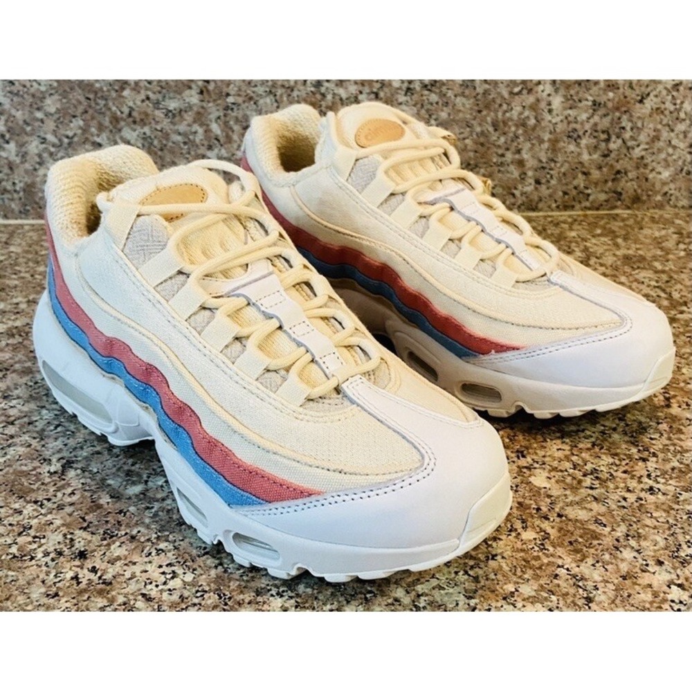 Nike Womens Air Max 95 QS Plant Color Pack Crimson Tint CD7142 800 Size 8.5 - Picture 6 of 11